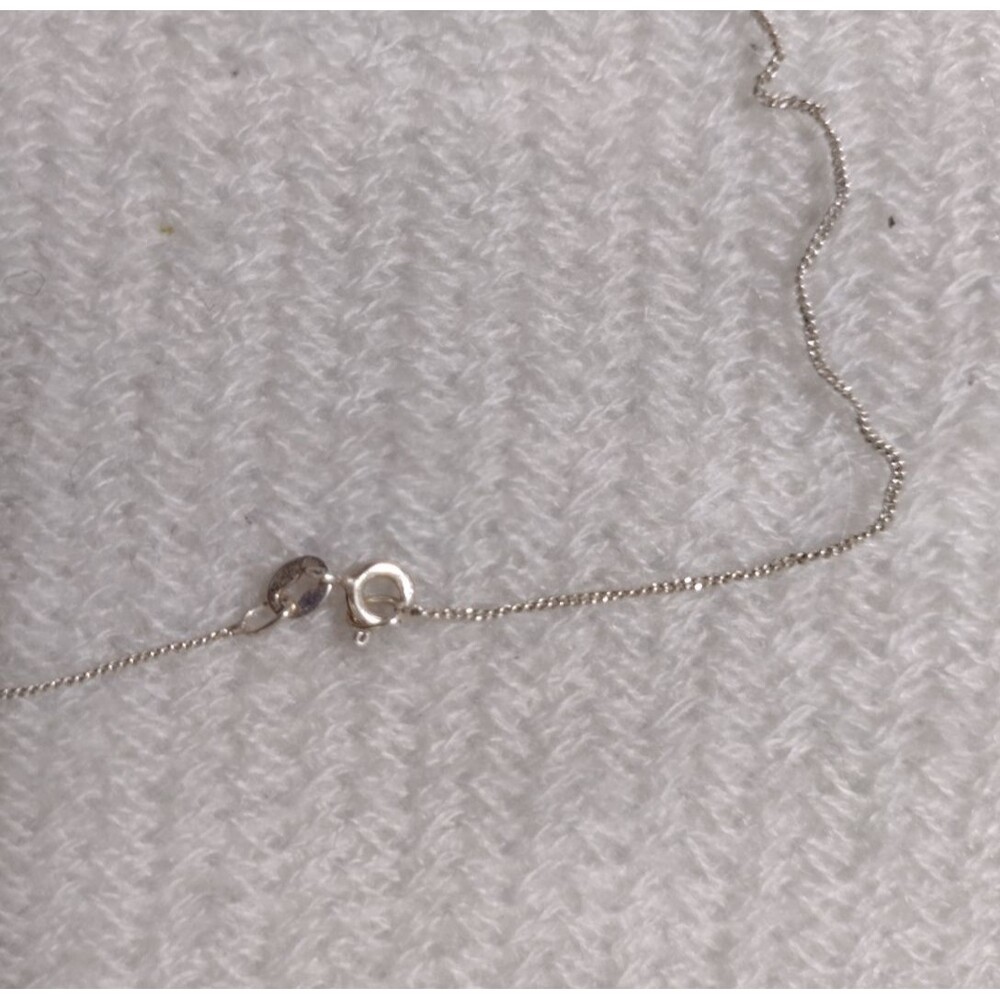 Sterling Silver Irish Trinity Knot Necklace & Earring Set- Celtic- Vintage -NOS - Picture 5 of 7